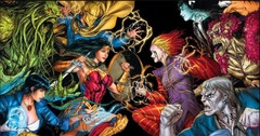 DC Deck Building Game- Justice League Dark Playmat (Kickstarter Exclusive)